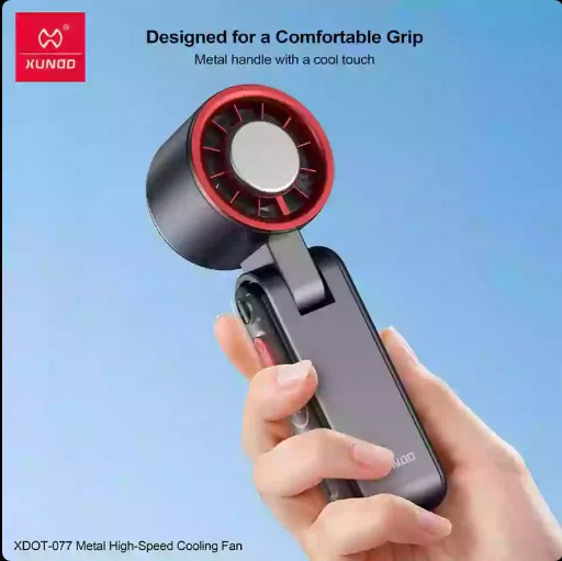 XUNDD XDOT-077 Metal High-Speed Cooling Fan - 4000mAh